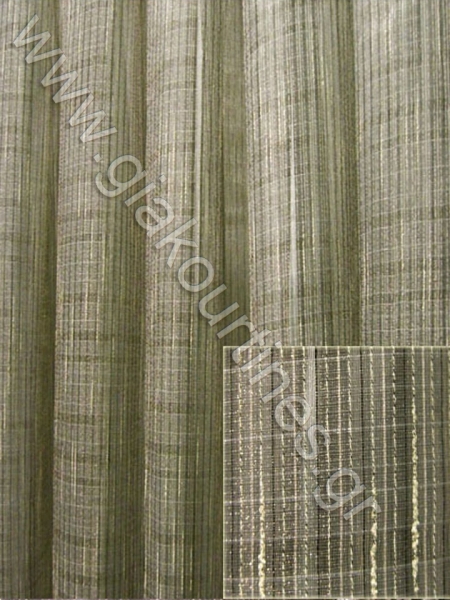 ΚΟΥΡΤΙΝΑ ΦΛΑΜΑ ΑΤΣΑΛΑΚΩΤΗ ΣΑΝΤΟΥΚ, ΧΡΩΜΑ ΓΚΡΙ ΓΡΑΦΙΤΗΣ